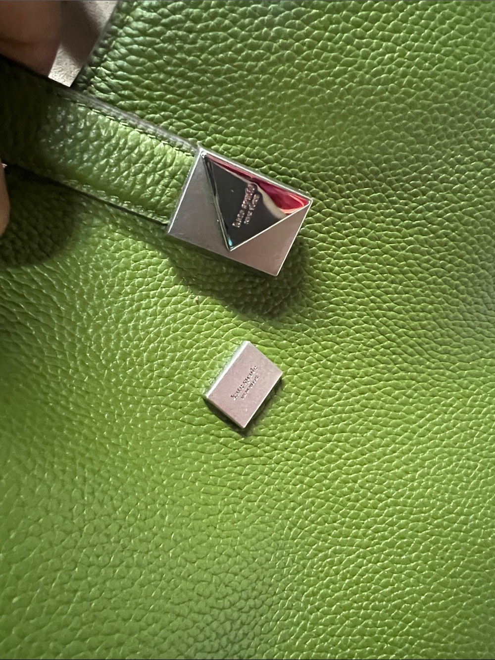 Kate Spade Deco Small Pebbled Leather Crossbody Tote Bag - Picture 8 of 13